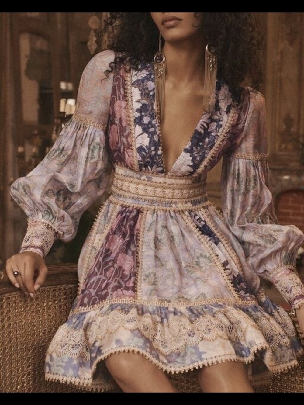 Zimmermann, Celestial, Mini Dress - Picture 2 of 9